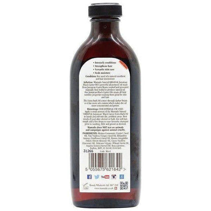 Mamado Original Jamaican Black Castor Oil Extra Dark 150 ml - gtwtoporld.com