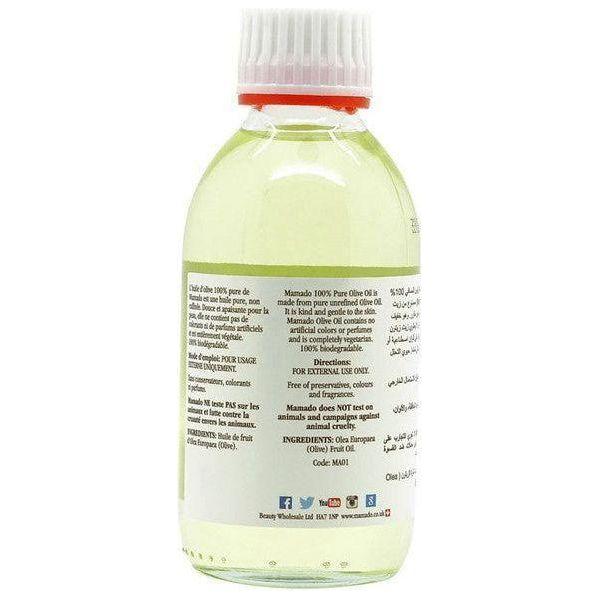 Mamado Pure Olive Oil 200ml - gtwtoporld.com