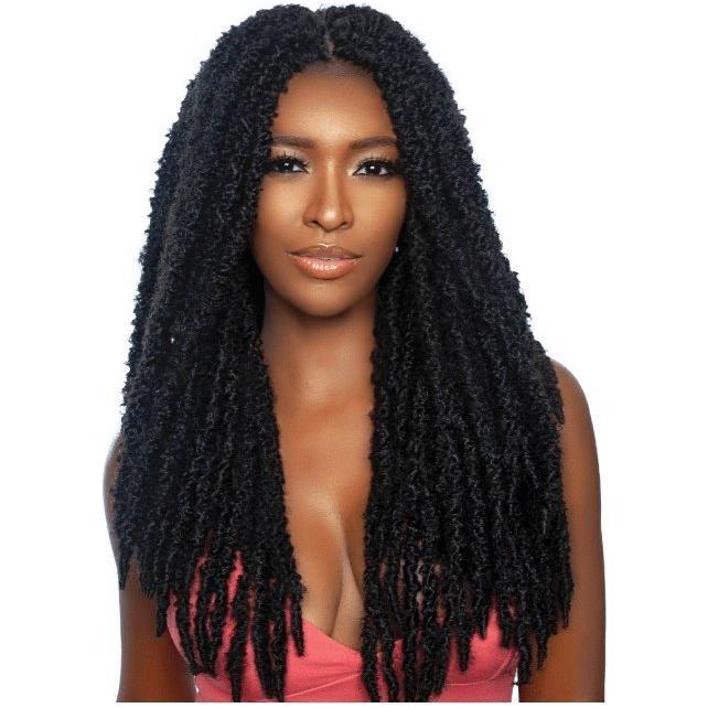 Mane Concept Afri - Naptural 2X Butterfly Locs Kanekalon Fiber 18" - gtwtoporld.com