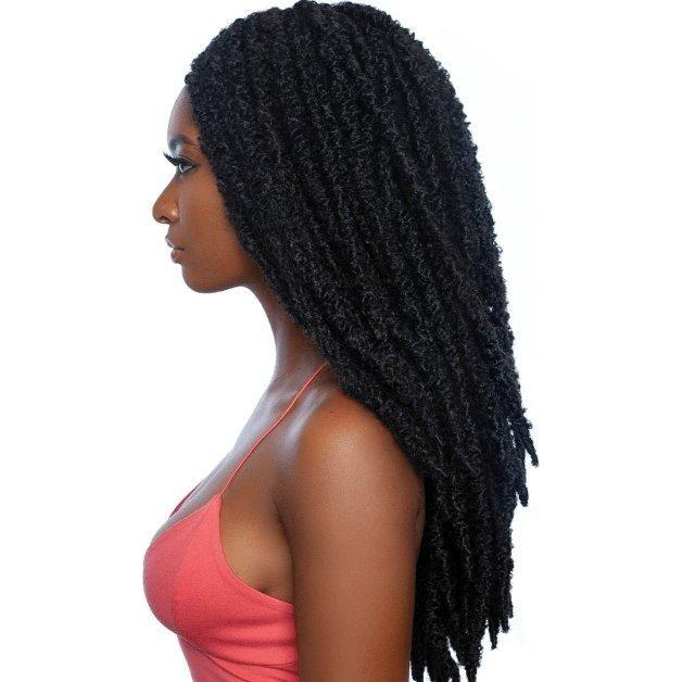 Mane Concept Afri - Naptural 2X Butterfly Locs Kanekalon Fiber 18" - gtwtoporld.com
