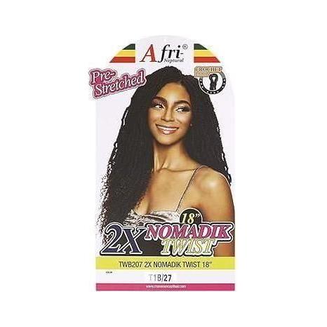 Mane Concept Afri - Naptural 2X Grande Nomadik Twist Kunsthaar 18" - gtwtoporld.com
