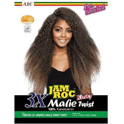 Mane Concept Afri - Naptural 3X Jamroc Malie Kinky Twist Kanekalon - gtwtoporld.com