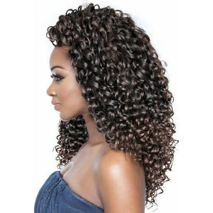Mane Concept Afri - Naptural Caribbean Sassy Curl Crochet Braid Kanekalon + Toyokalon Fiber 18" - gtwtoporld.com