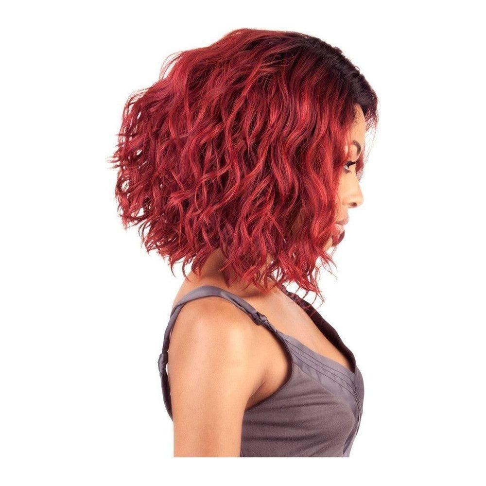 Mane Concept Brown Sugar Swiss Lace Front Blended Echthaar Perücke 206 - gtwtoporld.com