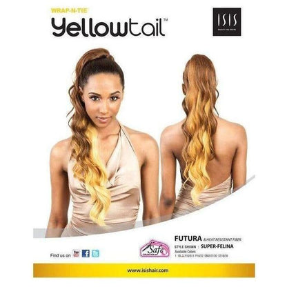 Mane Concept Yellowtail Ponytail Wrap - N Premium Kunsthaar SUPER FELINA WNT - gtwtoporld.com