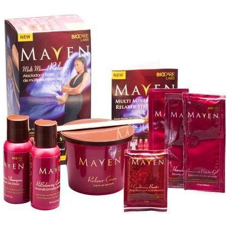 Maven Multi Mineral Relaxer Regular To Coarse Hair, 1 Application - gtwtoporld.com