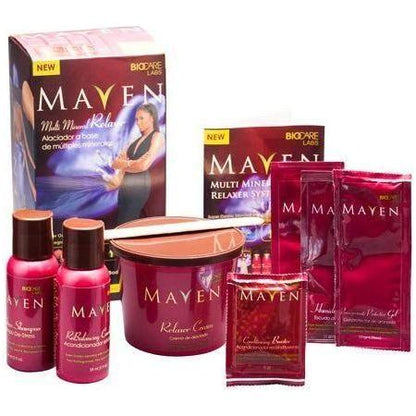 Maven Multi Mineral Relaxer Regular To Coarse Hair, 1 Application - gtwtoporld.com