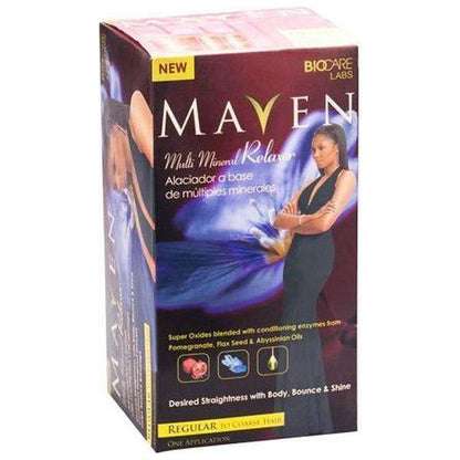 Maven Multi Mineral Relaxer Regular To Coarse Hair, 1 Application - gtwtoporld.com