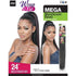 Mega Brazilian Wrap - N Mega Straight Wint 24" - Human Hair - gtwtoporld.com