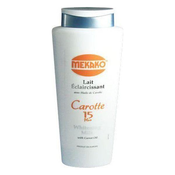 Mekako Carrote Whitening Milk 15 plus 400ml - gtwtoporld.com