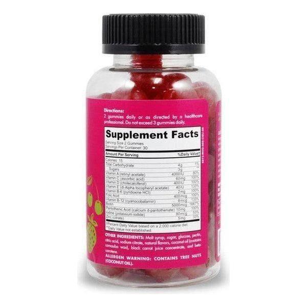 Mielle Gummy Healthy Hair Adult Vitamins 60 Gummies - gtwtoporld.com