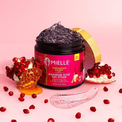 Mielle Pomegranate &amp; Honey Maximum Hold Gel Styler 16oz - gtwtoporld.com