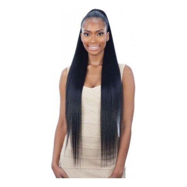 Model Model Equal Silky Straight Yaky 32" Ponytail Kunsthaar - gtwtoporld.com