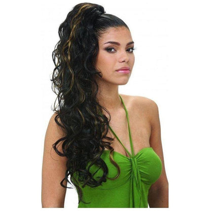 Model Model Glance Draw String Ponytail Classical Girl Synthetic Hair - gtwtoporld.com