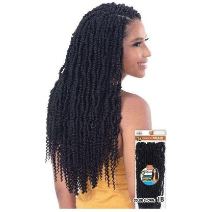 ModelModel 3X Springy Passion Twist 18" - Synthetisches Haar - gtwtoporld.com