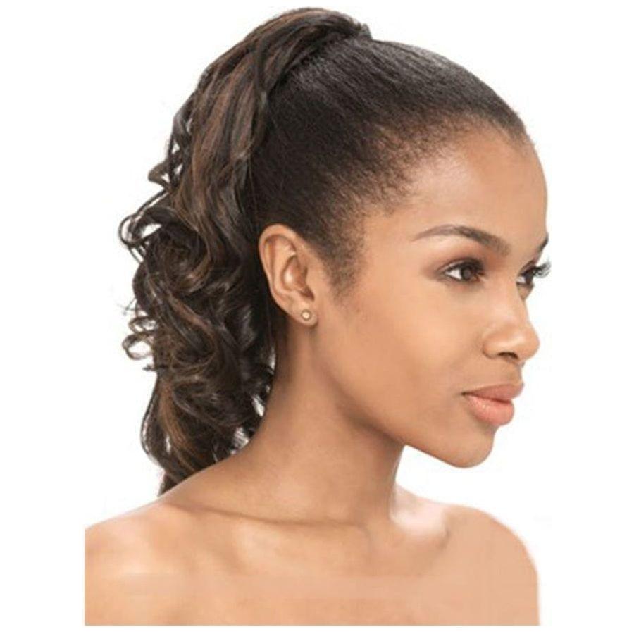 ModelModel Equel Drawstring Ponytail Futura Yaki Straight Synthetic Hair - gtwtoporld.com
