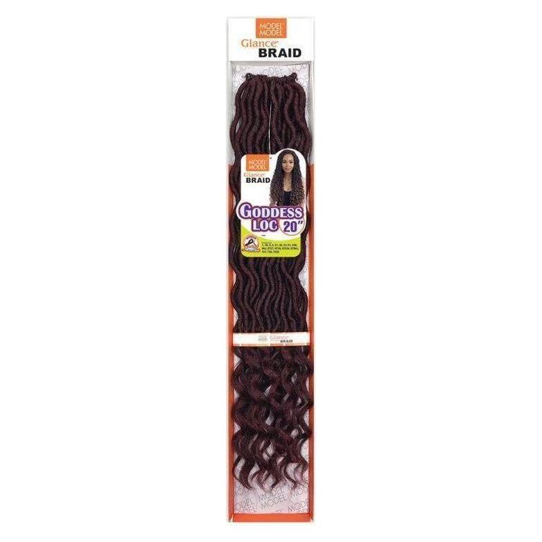 ModelModel Glance Braid Goddess Loc 20" - Synthetisches Haar - gtwtoporld.com