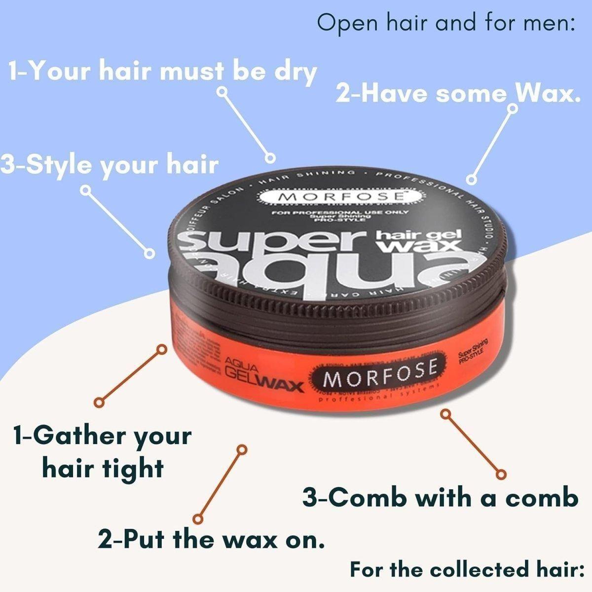 Morfose Gel Wax Orange 150ml - gtwtoporld.com