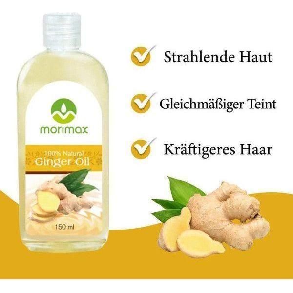 Morimax 100% Natural Ginger Oil 150ml - gtwtoporld.com