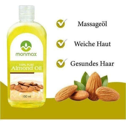 Morimax 100% Pure Almond Oil 150ml - gtwtoporld.com