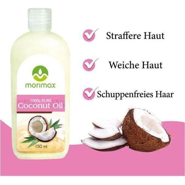 Morimax 100% Pure Coconut Oil 150ml - gtwtoporld.com
