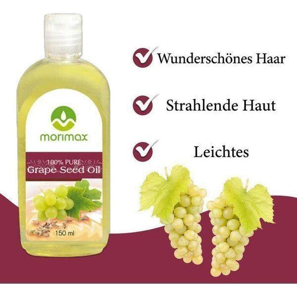 Morimax 100% Pure Grape Seed Oil 150ml - gtwtoporld.com