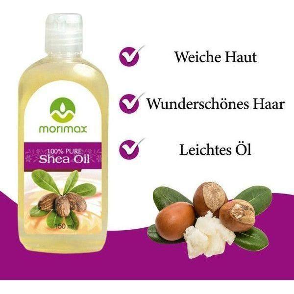 Morimax 100% Pure Shea Oil 150ml - gtwtoporld.com