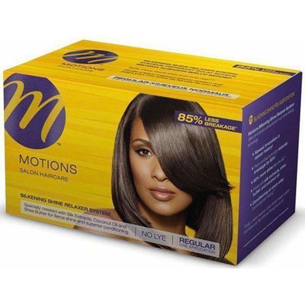 Motions Salon Care Silkening Shine No Lye Relaxer System, Regular - gtwtoporld.com