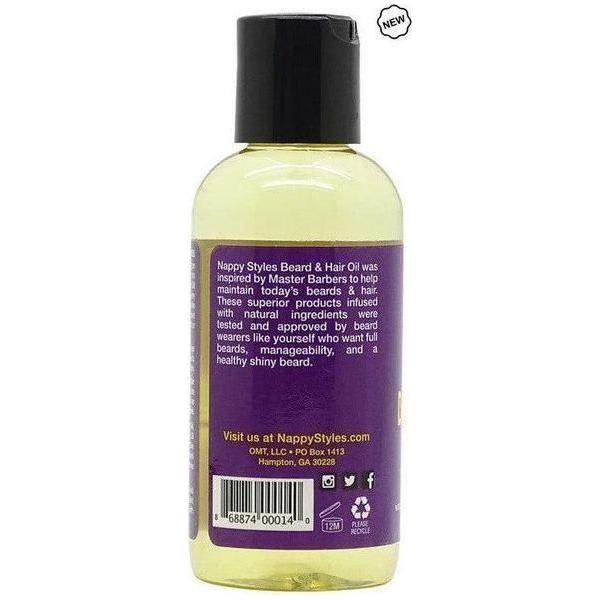 Nappy Styles Beard &amp; Hair Oil 118ml - gtwtoporld.com