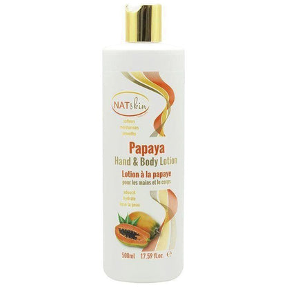 NATskin Papaya Hand &amp; Body Lotion 500ml - gtwtoporld.com