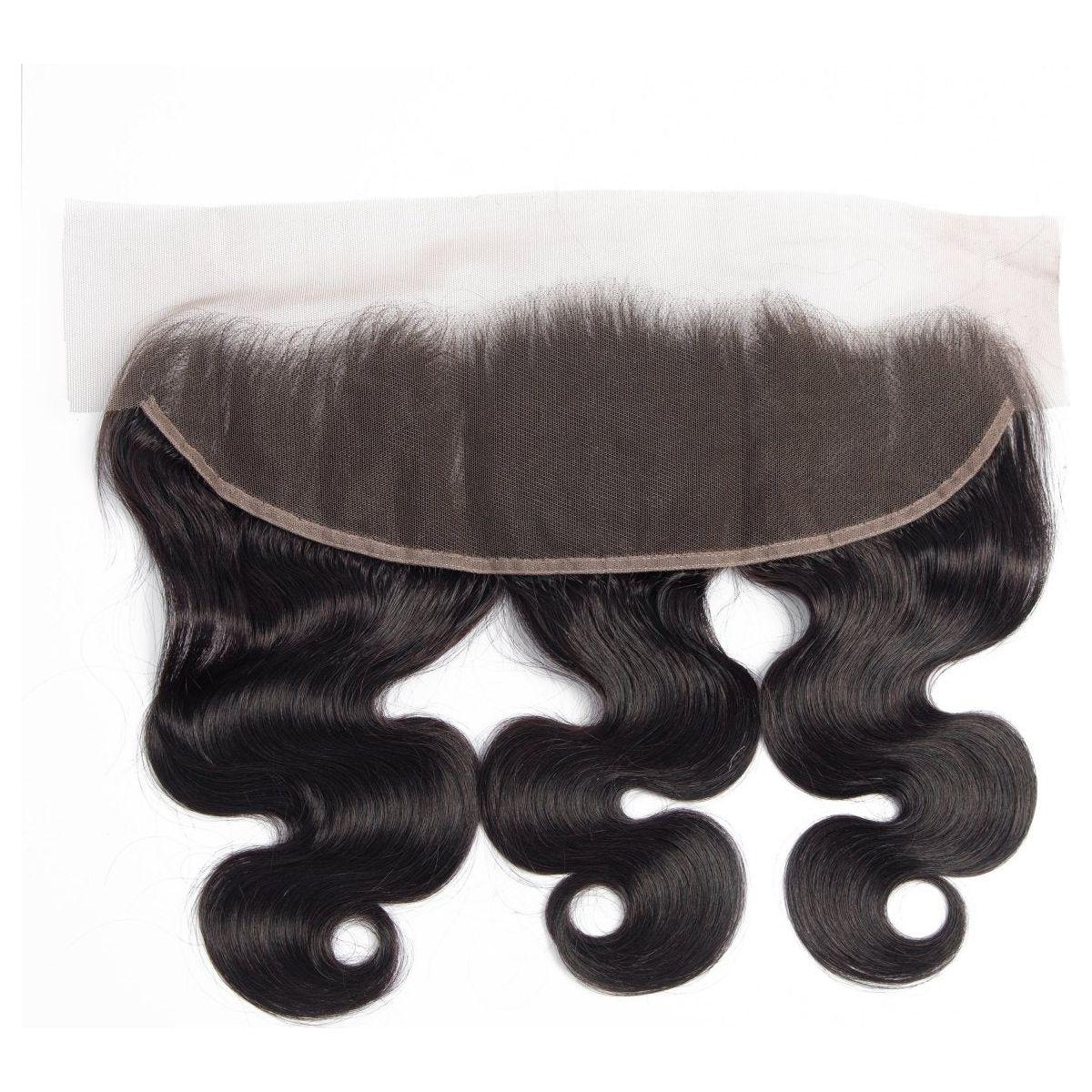 Natural Brazilian closure frontal Body 10"&amp; 14" &amp;20" - gtwtoporld.com