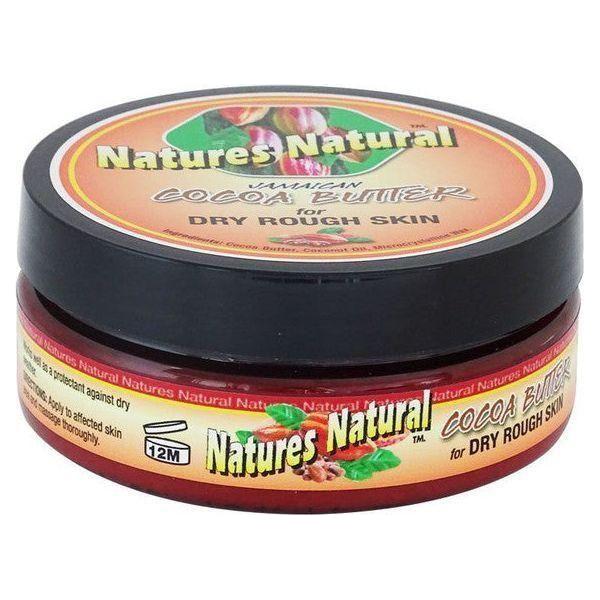 Natures Natual Jamaican Cocoa Butter for Dry Rough Skin 113g - gtwtoporld.com