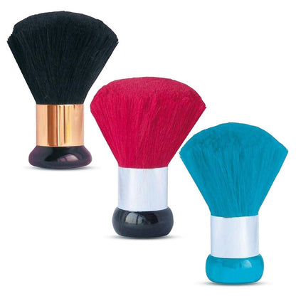 Neck Duster Brush – Soft Bristles for Hair Removal Red/Blue/Black - gtwtoporld.com