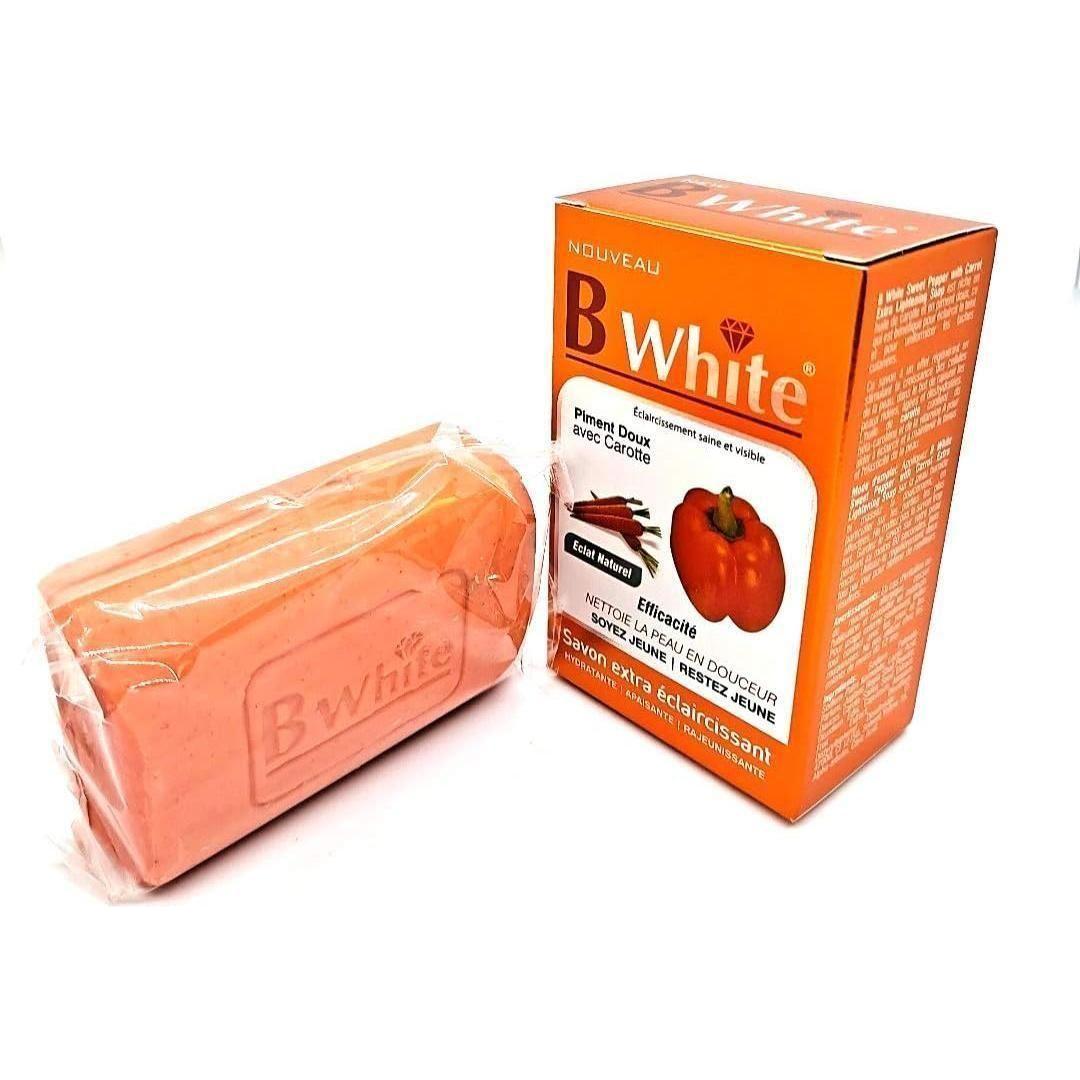 Nouveau B White Sweet Pepper With Carrot Lightening Soap 200gr - gtwtoporld.com