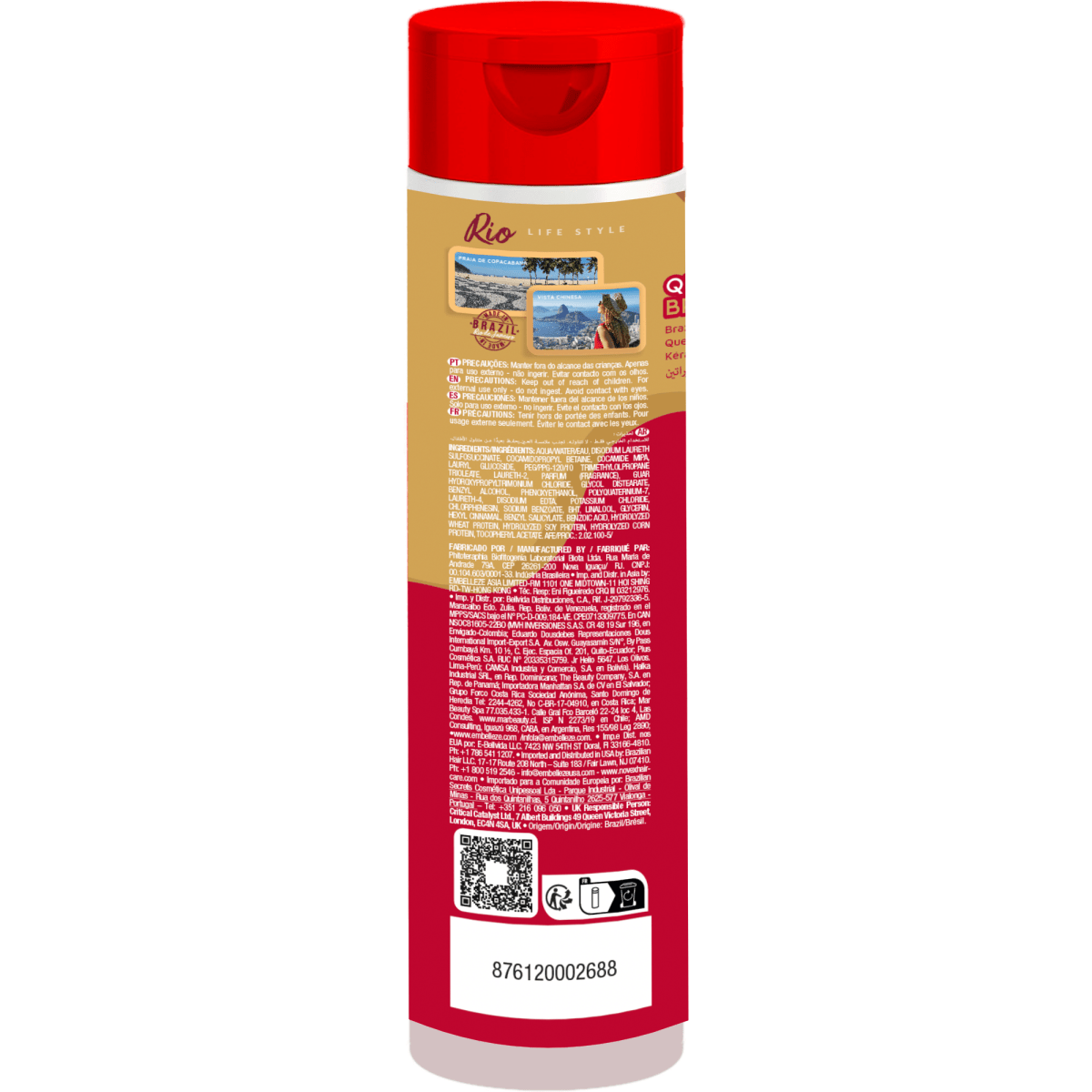 Novex Brazilian Keratin Shampoo 300 ml - gtwtoporld.com
