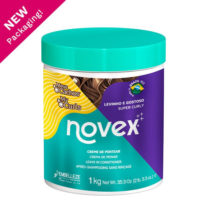 Novex My Curls Super Curly Leave - In Conditioner 1kg - gtwtoporld.com