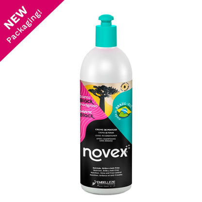 Novex Santo Black/Mystic Black Leave In Conditioner 500 ml - gtwtoporld.com