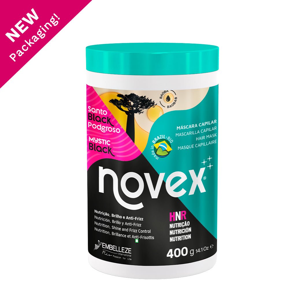 Novex Santo Black/Mystic Deep Hair Mask 400g - gtwtoporld.com
