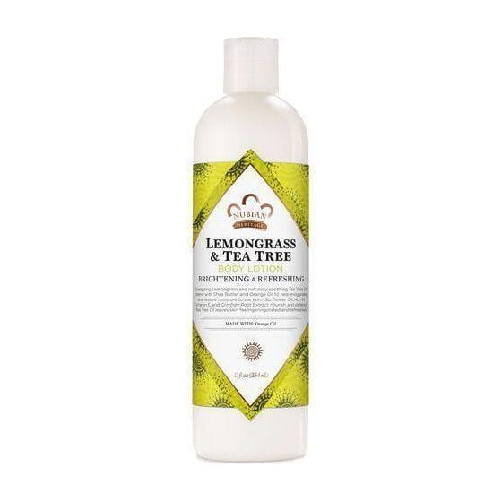 Nubian Lemongrass &amp; Tea Tree Body Lotion 13oz - gtwtoporld.com