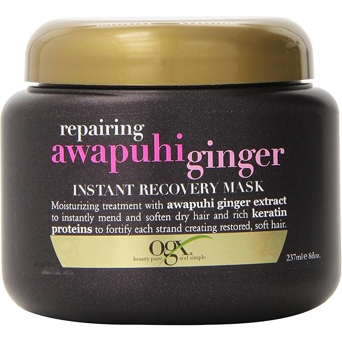 OGX Awapuhi Ginger Repairing Instant Recovery Mask 8oz - gtwtoporld.com