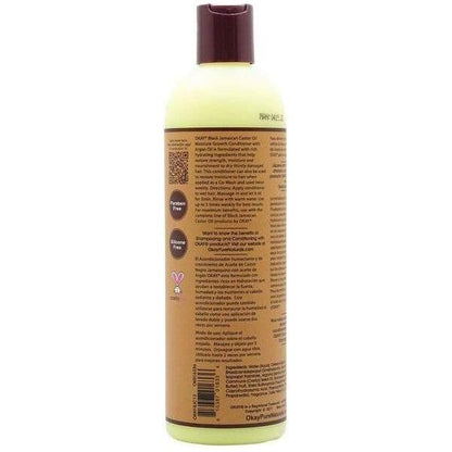 Okay Black Jamaican Castor Oil Conditioner Moisture &amp; Growth 355ml - gtwtoporld.com