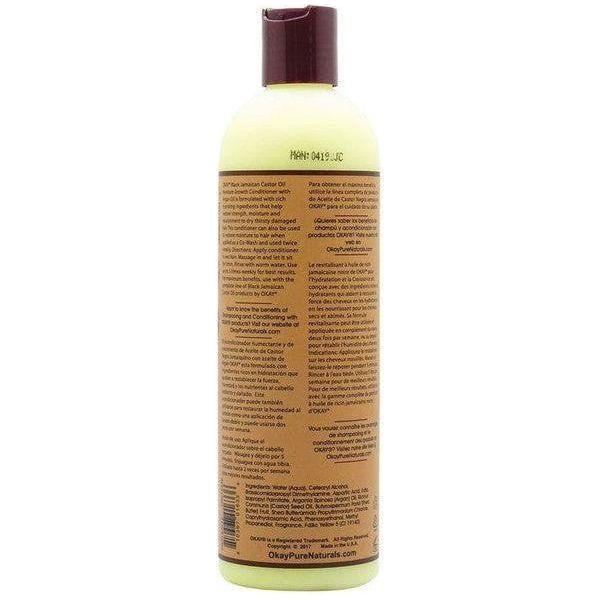 Okay Black Jamaican Castor Oil Conditioner Moisture &amp; Growth 355ml - gtwtoporld.com
