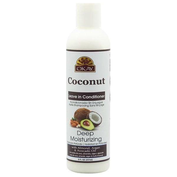 Okay Coconut Leave - In Conditioner Deep Moisturizing 237ml - gtwtoporld.com