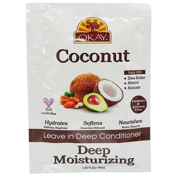 Okay Coconut Leave - In Deep Conditioner 44Ml - gtwtoporld.com