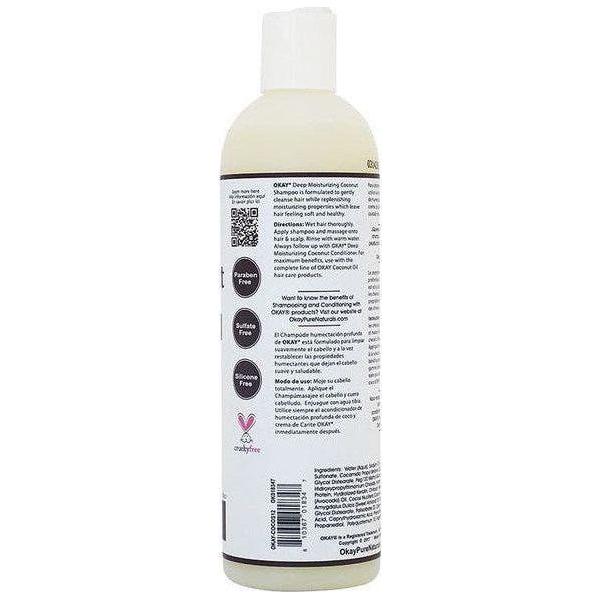 Okay Coconut Shampoo Deep Moisturizing 355ml - gtwtoporld.com