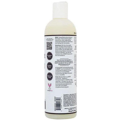 Okay Coconut Shampoo Deep Moisturizing 355ml - gtwtoporld.com