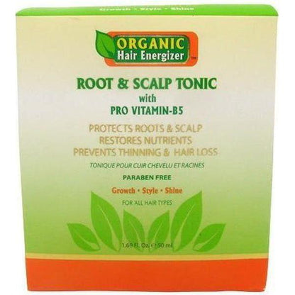 Organic Hair Energizer Root &amp; Scalp Tonic 50ml - gtwtoporld.com