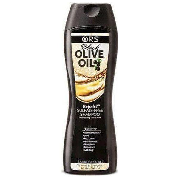 ORS Black Olive Oil Repair7 Sulfate - Free Shampoo 370 ml - gtwtoporld.com