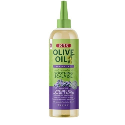 ORS Braidzone Olive Oil Daily Nourishment Soothing Scalp Oil 4.3oz - gtwtoporld.com