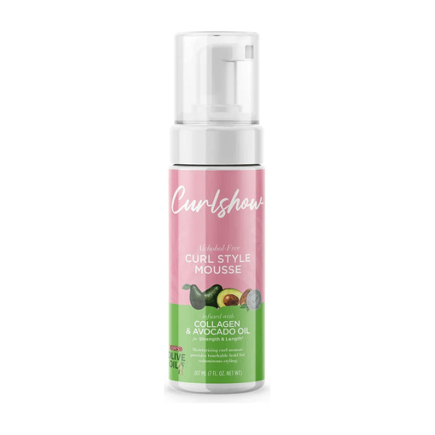 ORS Curlshow Curl Style Collagen &amp; Avocado Oil Mousse 7oz - gtwtoporld.com